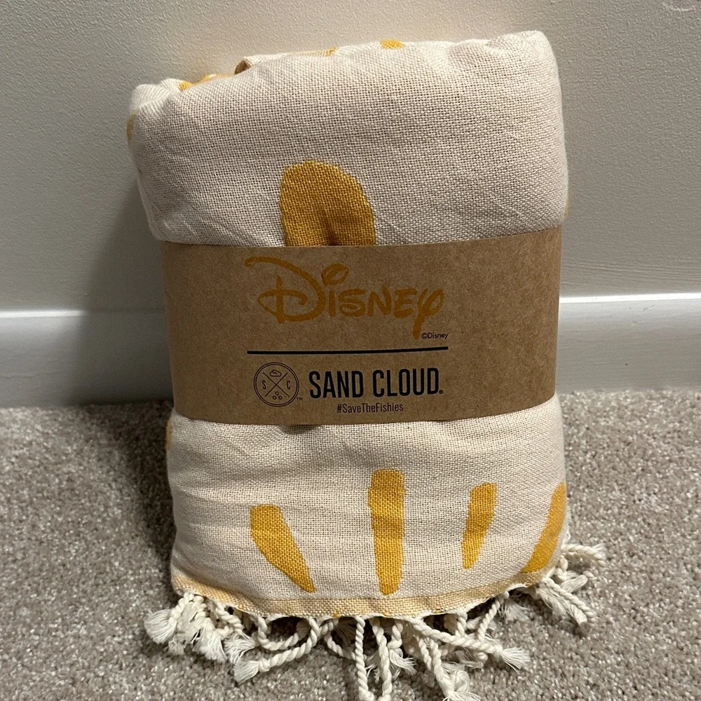 Disney Sand Cloud Towel with Golden Sunburst - Picture 1 of 2